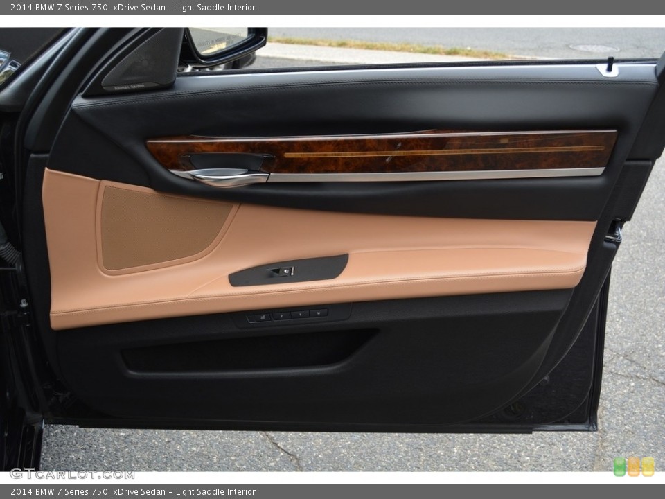 Light Saddle Interior Door Panel for the 2014 BMW 7 Series 750i xDrive Sedan #115801239