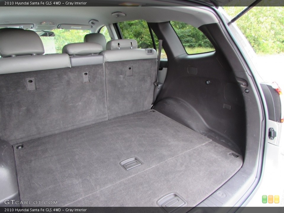 Gray Interior Trunk for the 2010 Hyundai Santa Fe GLS 4WD #115802160