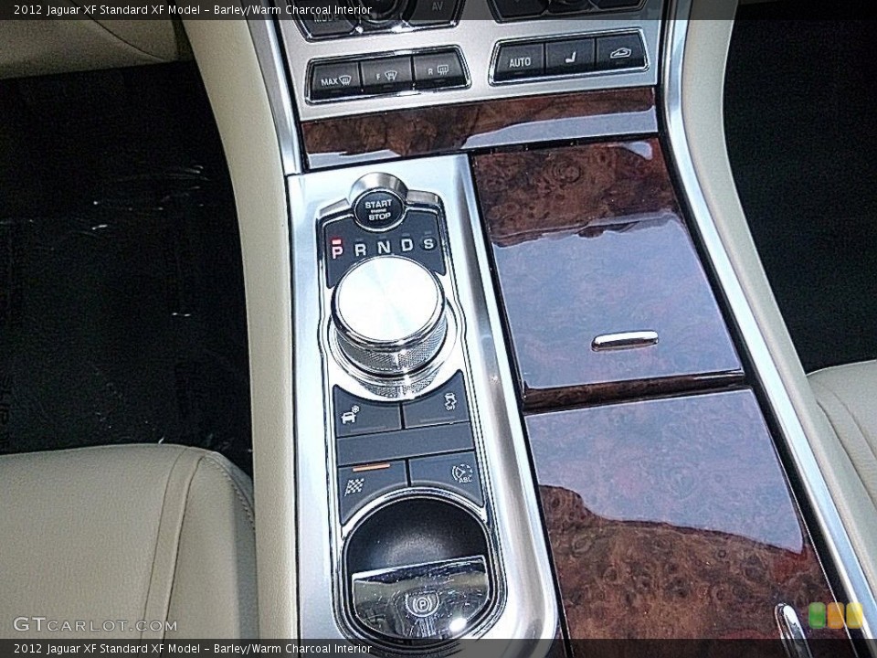 Barley/Warm Charcoal Interior Controls for the 2012 Jaguar XF  #115802883