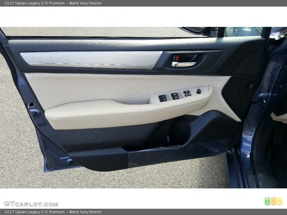 Warm Ivory Interior Door Panel for the 2017 Subaru Legacy 2.5i Premium #115803867