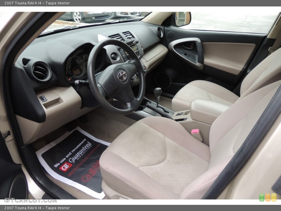 Taupe Interior Photo for the 2007 Toyota RAV4 I4 #115806469