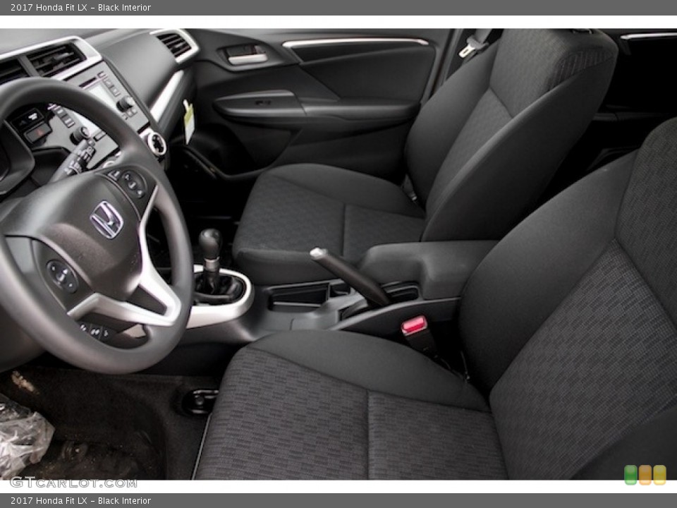 Black Interior Photo for the 2017 Honda Fit LX #115806481