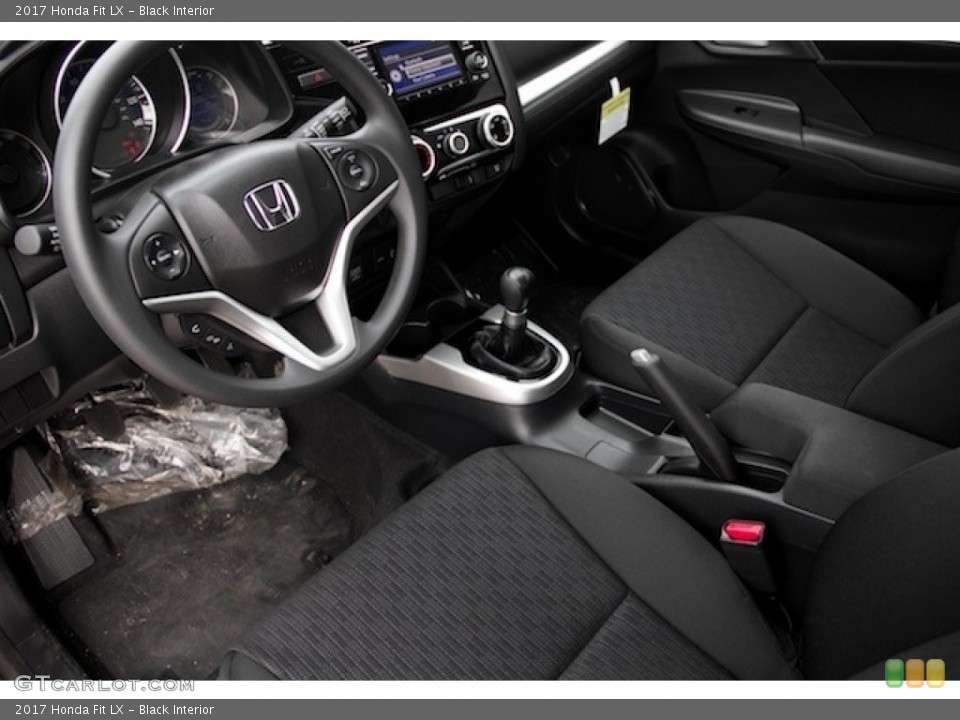 Black Interior Photo for the 2017 Honda Fit LX #115806505