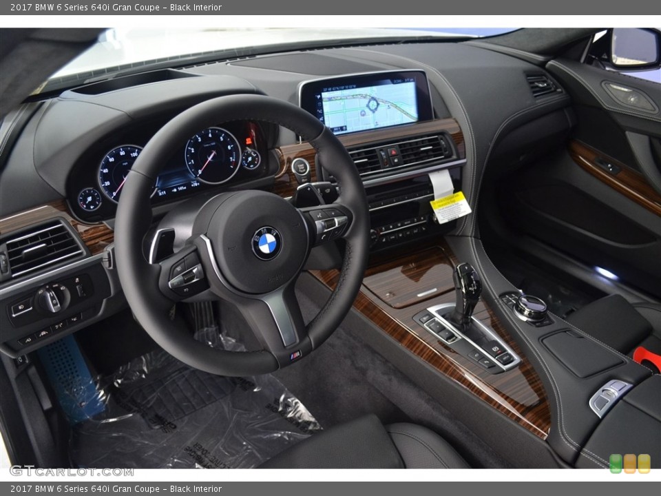 Black Interior Photo for the 2017 BMW 6 Series 640i Gran Coupe #115807900