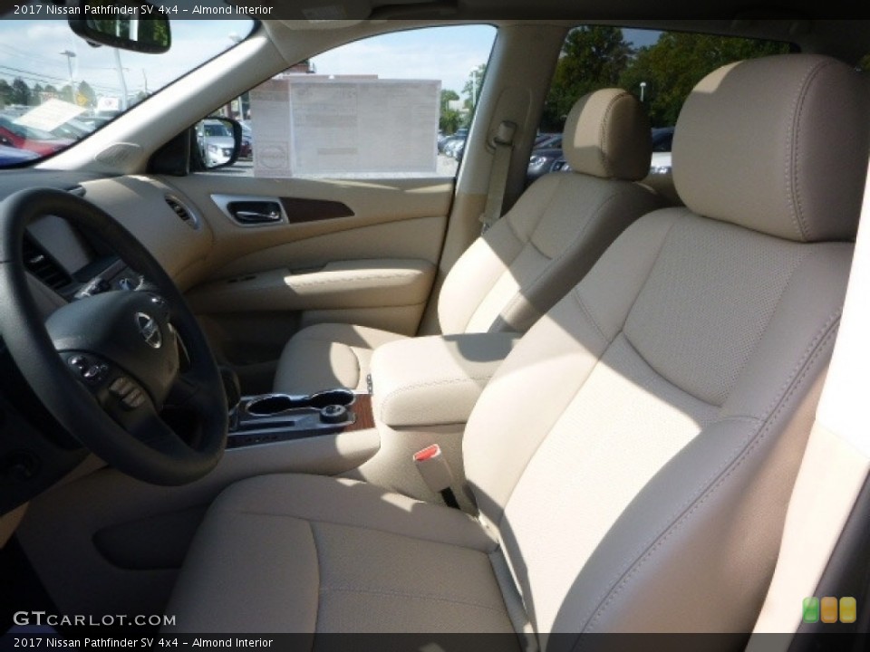 Almond Interior Photo for the 2017 Nissan Pathfinder SV 4x4 #115810693