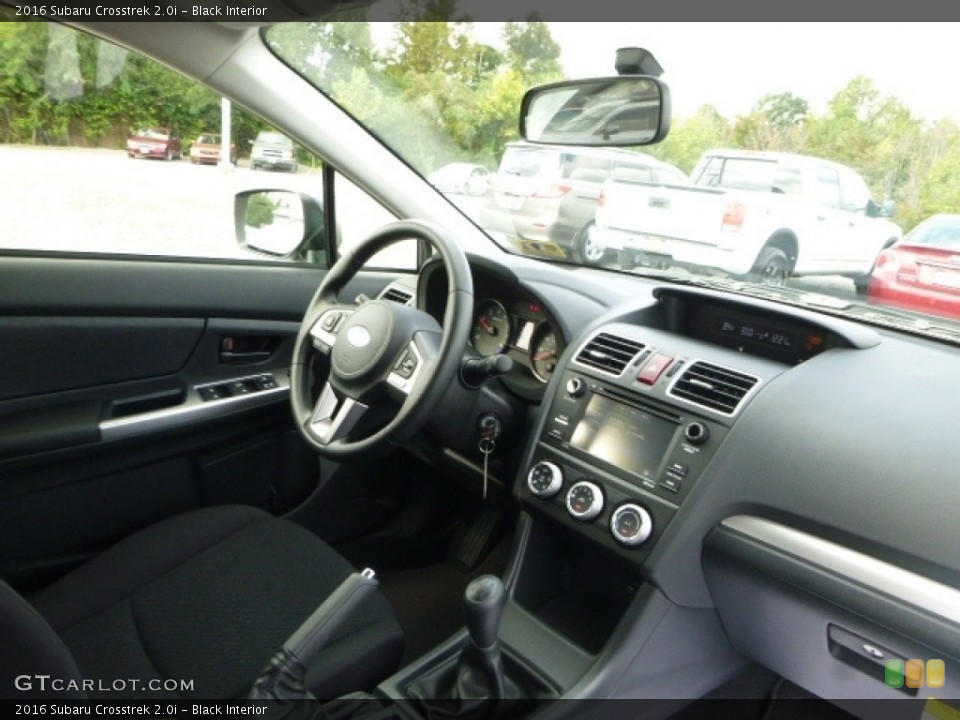 Black Interior Dashboard for the 2016 Subaru Crosstrek 2.0i #115812691