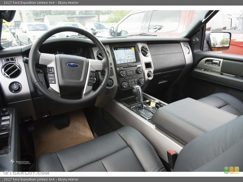 Ebony Interior Photo for the 2017 Ford Expedition Limited 4x4 #115820211