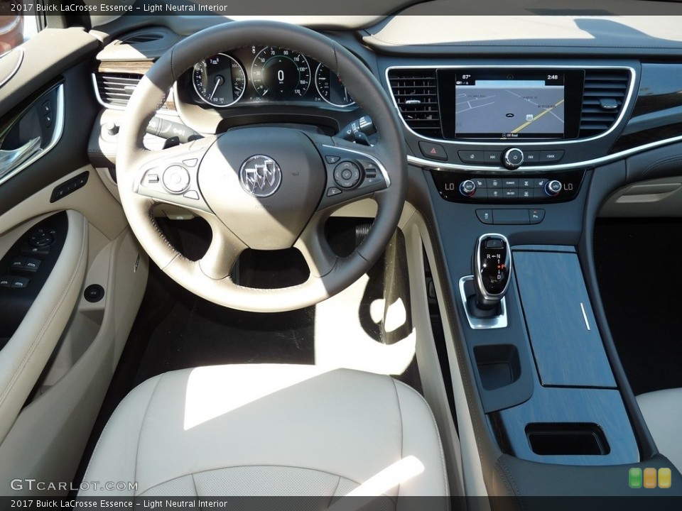 Light Neutral Interior Dashboard for the 2017 Buick LaCrosse Essence #115823550