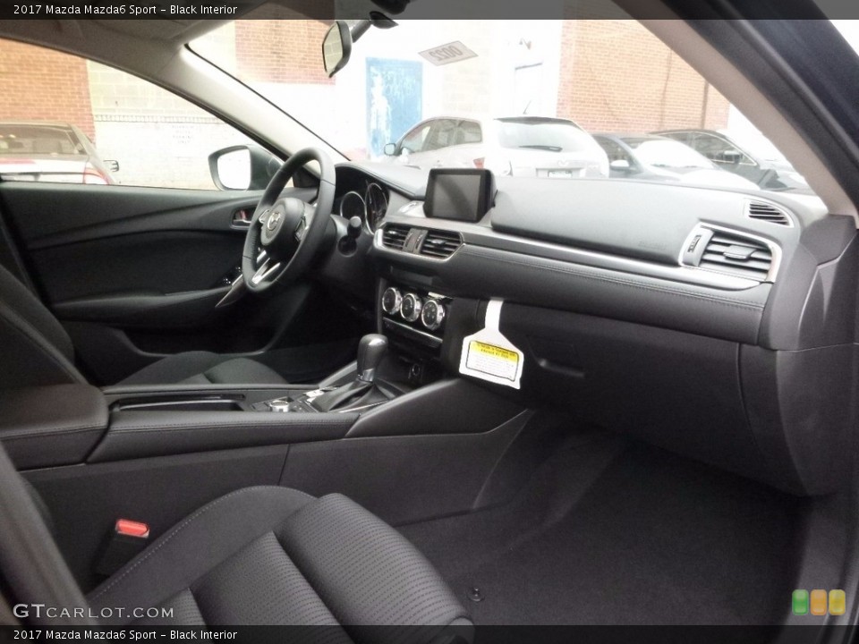 Black Interior Dashboard for the 2017 Mazda Mazda6 Sport #115829553