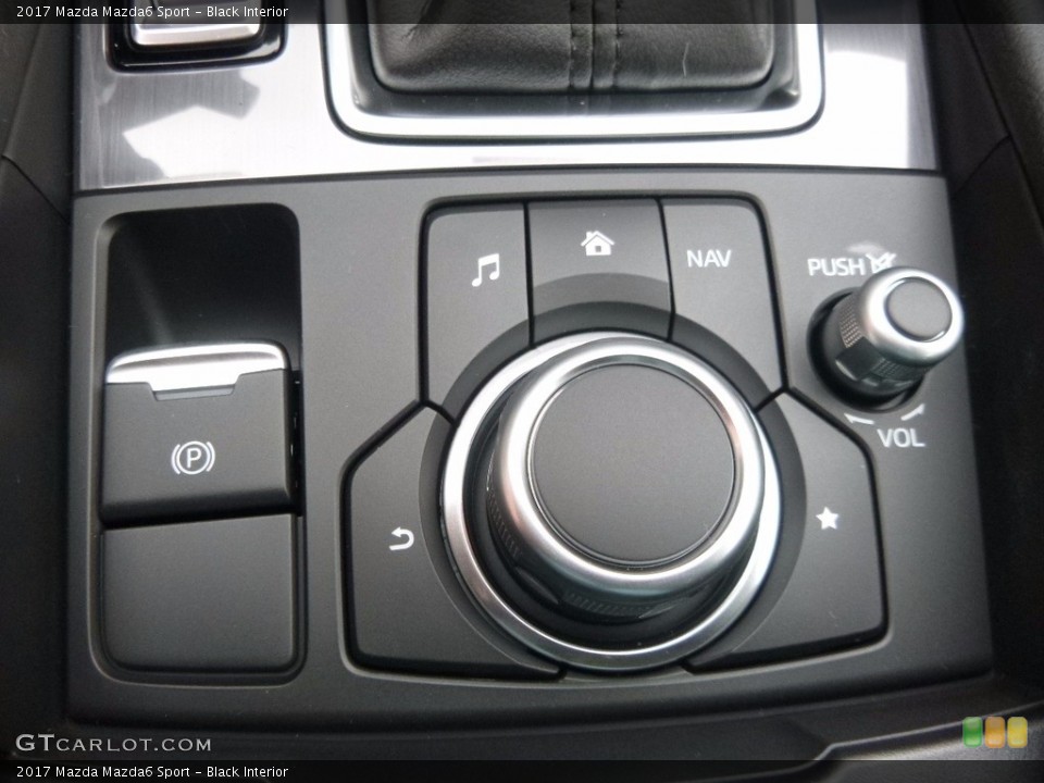 Black Interior Controls for the 2017 Mazda Mazda6 Sport #115829703