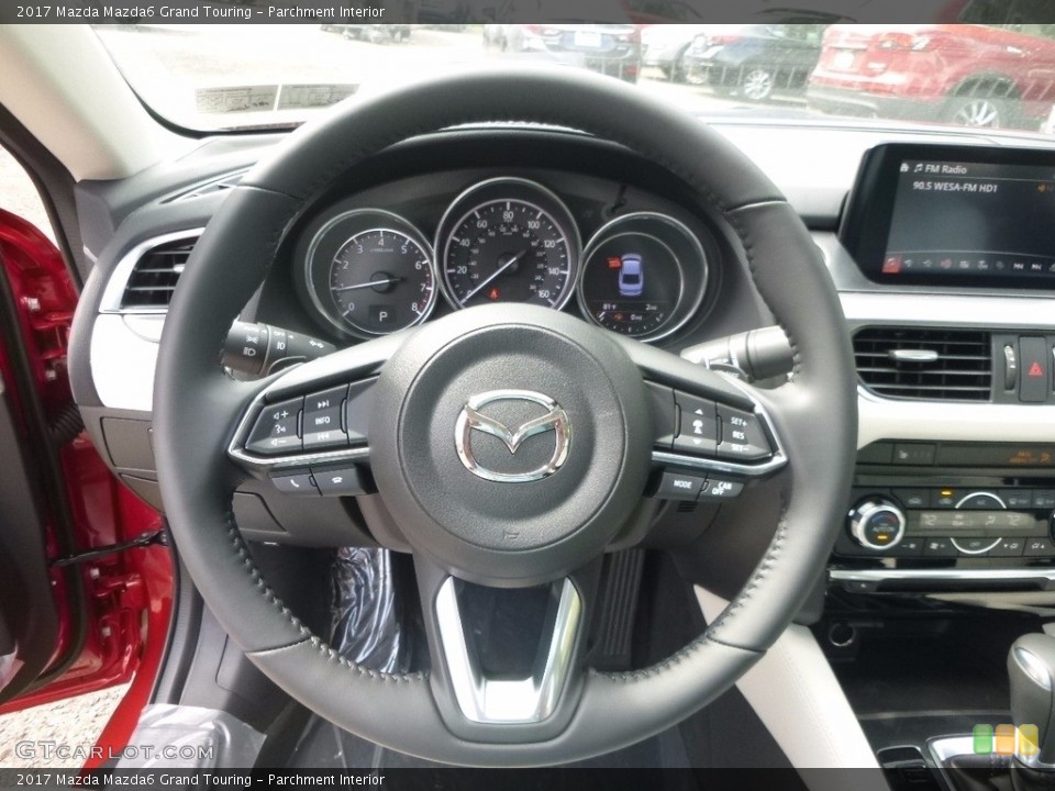 Parchment Interior Steering Wheel for the 2017 Mazda Mazda6 Grand Touring #115830069
