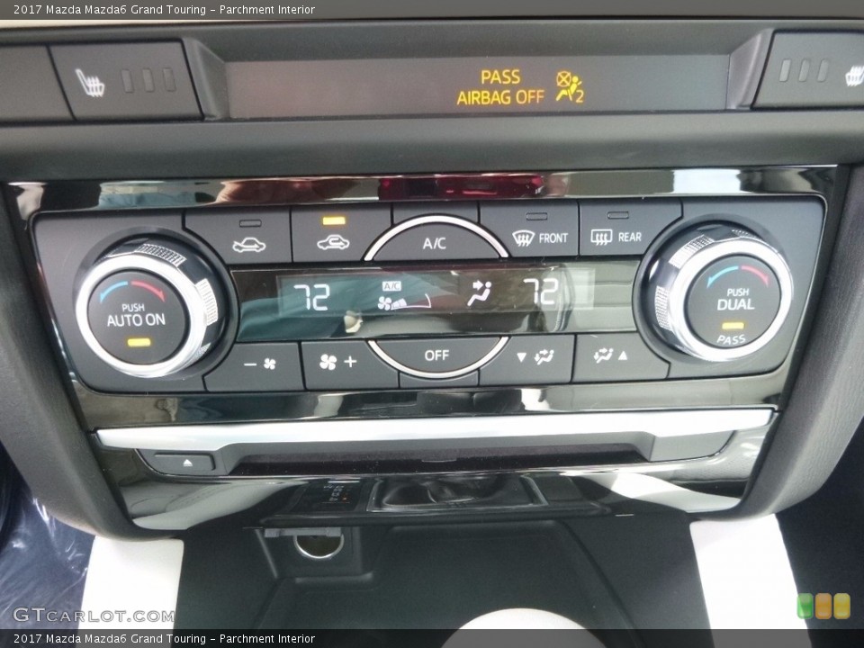 Parchment Interior Controls for the 2017 Mazda Mazda6 Grand Touring #115830105
