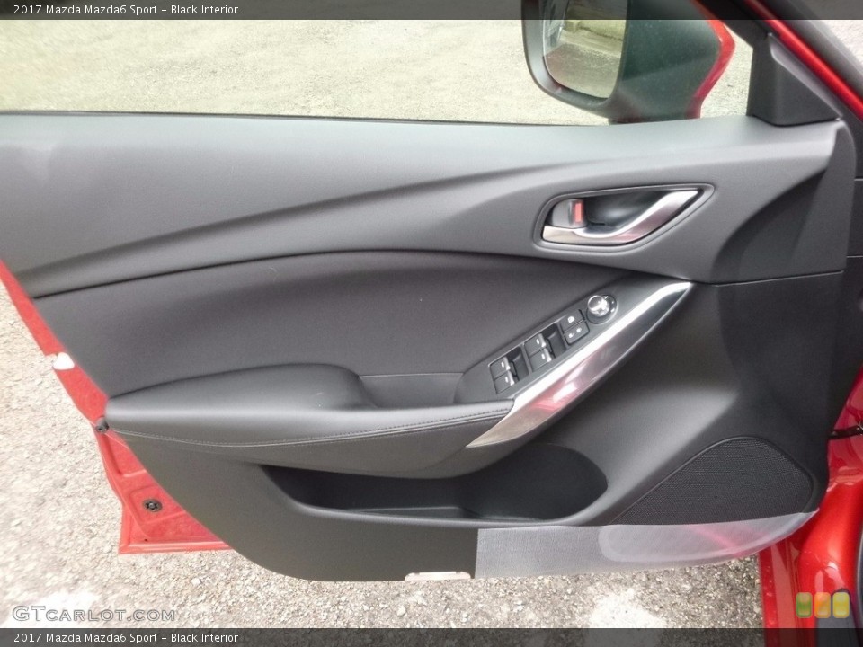 Black Interior Door Panel for the 2017 Mazda Mazda6 Sport #115830342