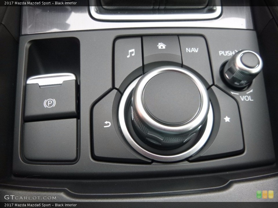 Black Interior Controls for the 2017 Mazda Mazda6 Sport #115830432