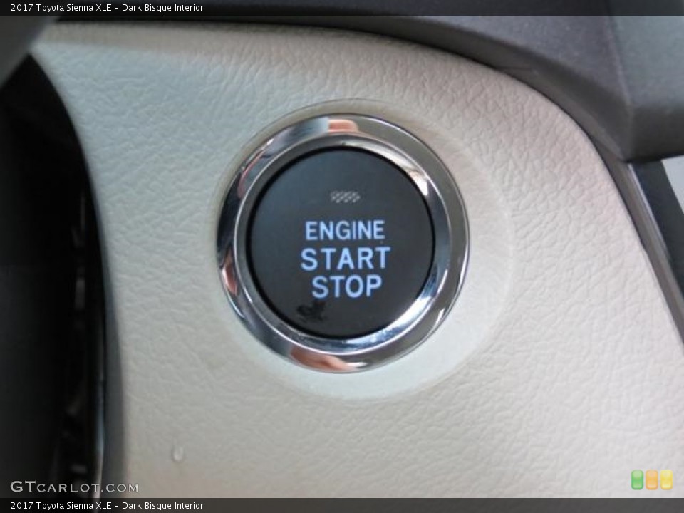 Dark Bisque Interior Controls for the 2017 Toyota Sienna XLE #115842820