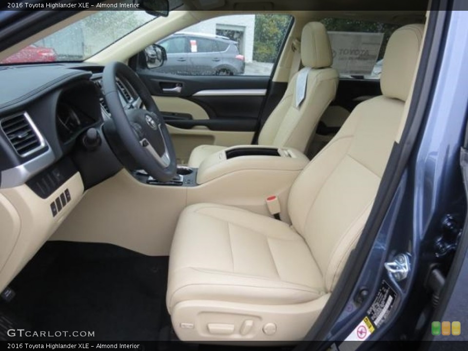Almond Interior Front Seat for the 2016 Toyota Highlander XLE #115844133