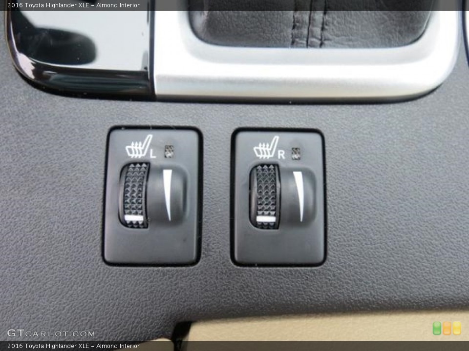 Almond Interior Controls for the 2016 Toyota Highlander XLE #115844368