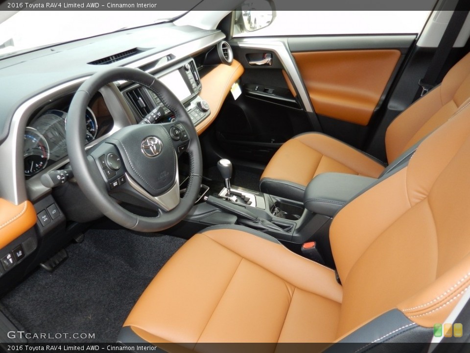 Cinnamon Interior Photo for the 2016 Toyota RAV4 Limited AWD #115844869