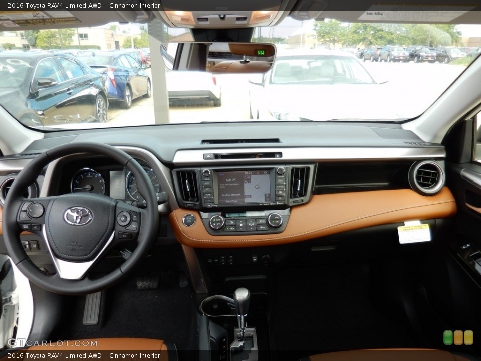 Cinnamon Interior Dashboard for the 2016 Toyota RAV4 Limited AWD #115844894