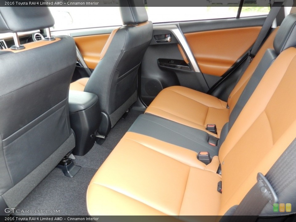 Cinnamon Interior Rear Seat for the 2016 Toyota RAV4 Limited AWD #115844921
