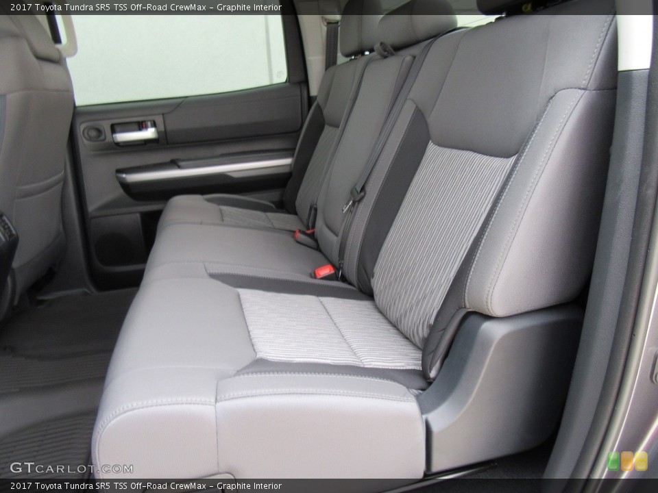 Graphite Interior Rear Seat for the 2017 Toyota Tundra SR5 TSS Off-Road CrewMax #115848106