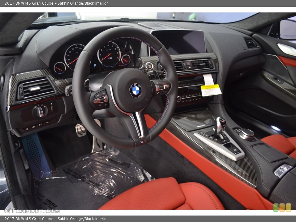 Sakhir Orange/Black Interior Photo for the 2017 BMW M6 Gran Coupe #115870039