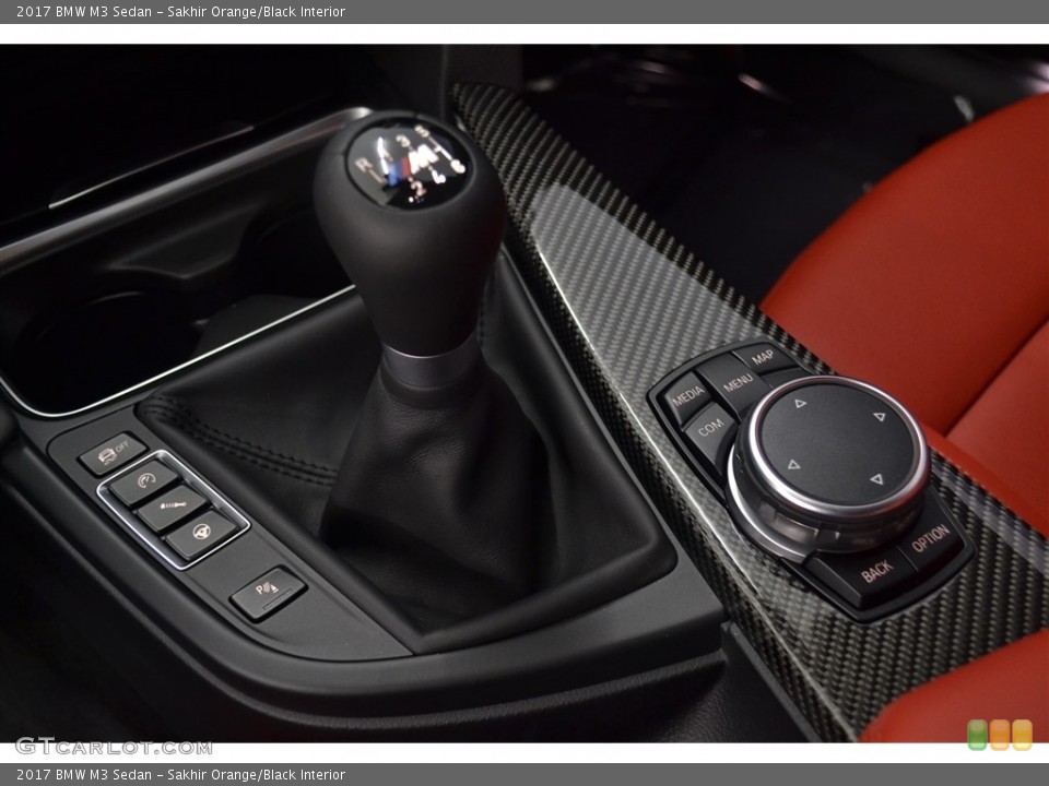 Sakhir Orange/Black Interior Transmission for the 2017 BMW M3 Sedan #115870449