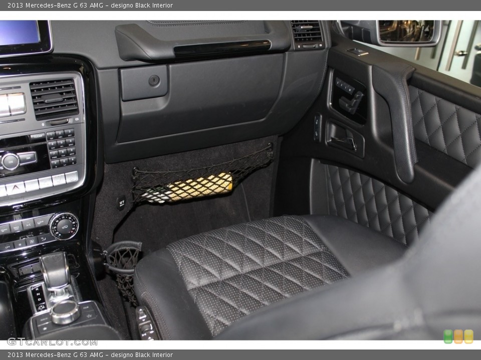 designo Black 2013 Mercedes-Benz G Interiors