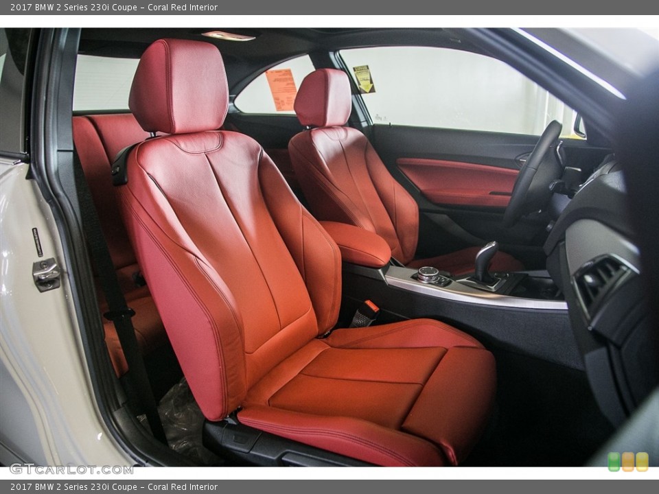 Coral Red Interior Photo for the 2017 BMW 2 Series 230i Coupe #115876506