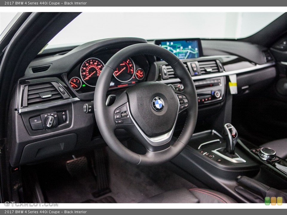Black Interior Dashboard for the 2017 BMW 4 Series 440i Coupe #115878699
