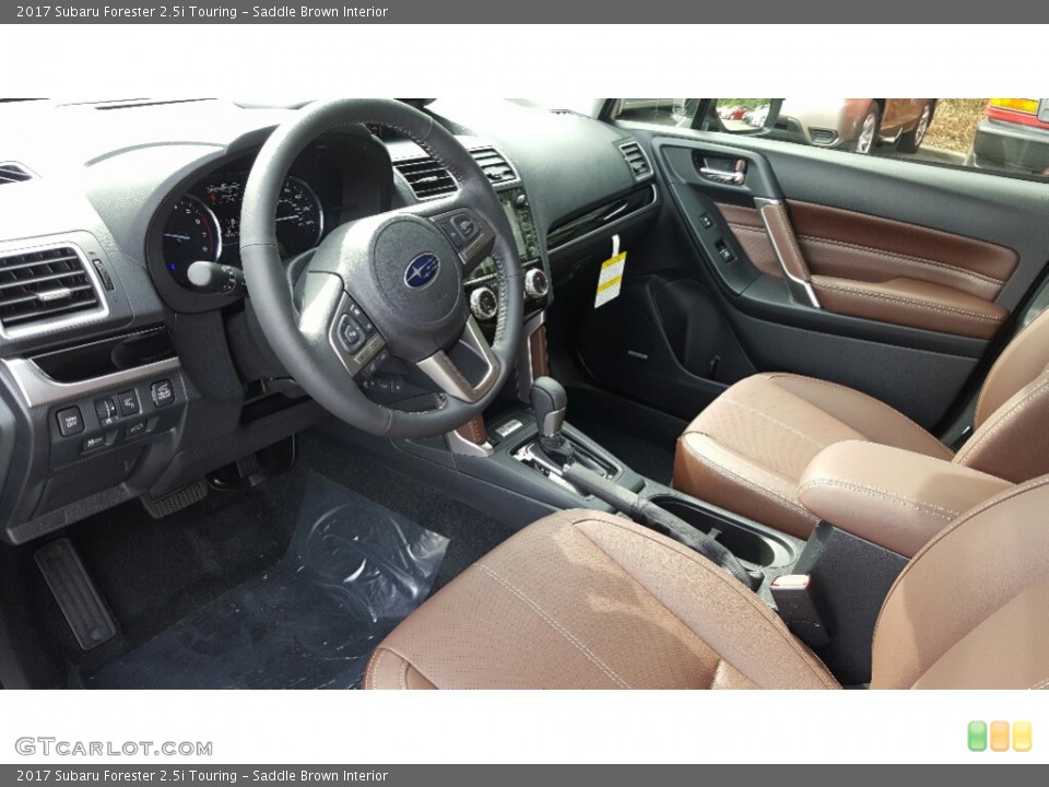 Saddle Brown Interior Photo for the 2017 Subaru Forester 2.5i Touring #115880025
