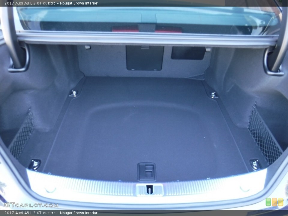 Nougat Brown Interior Trunk for the 2017 Audi A8 L 3.0T quattro #115883469
