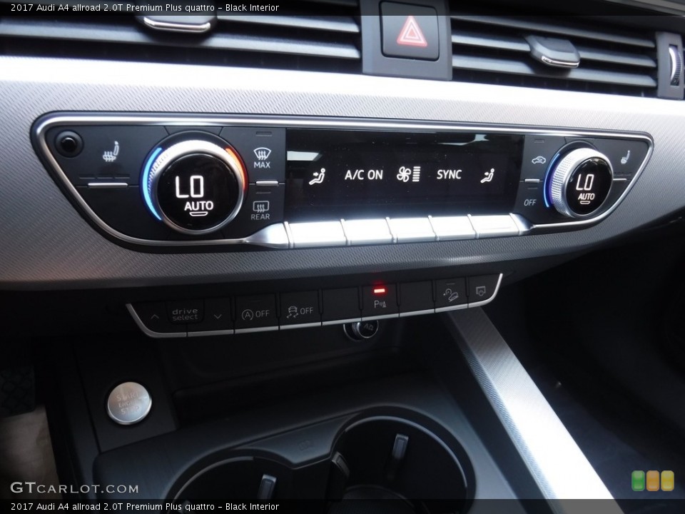 Black Interior Controls for the 2017 Audi A4 allroad 2.0T Premium Plus quattro #115886244