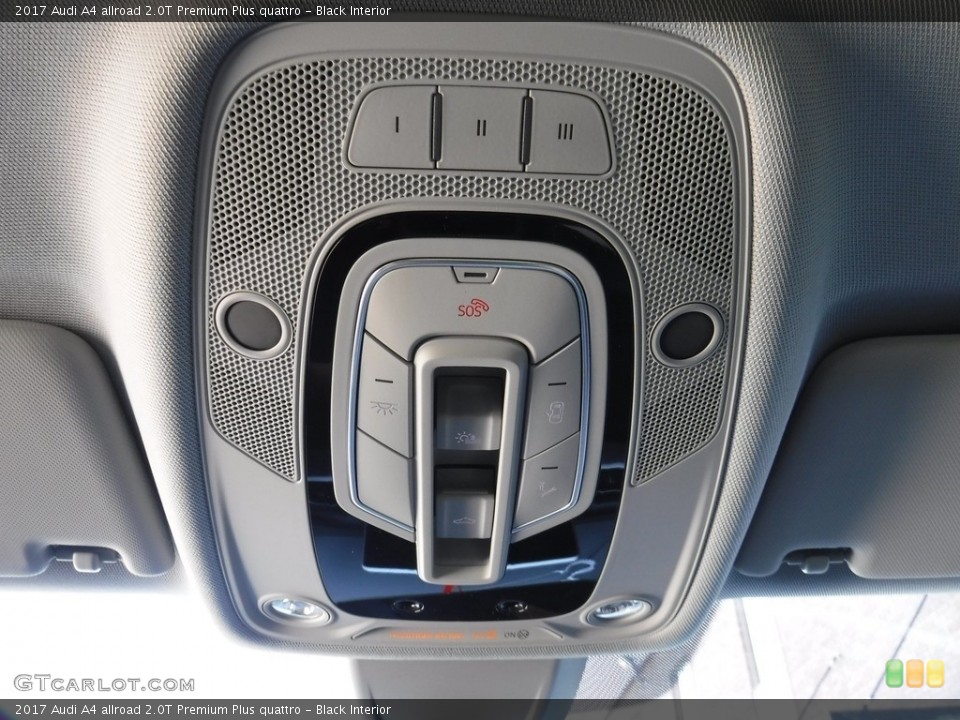Black Interior Controls for the 2017 Audi A4 allroad 2.0T Premium Plus quattro #115886301