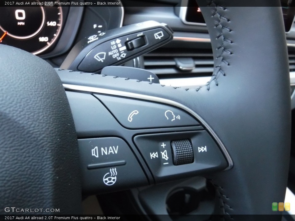Black Interior Controls for the 2017 Audi A4 allroad 2.0T Premium Plus quattro #115886349