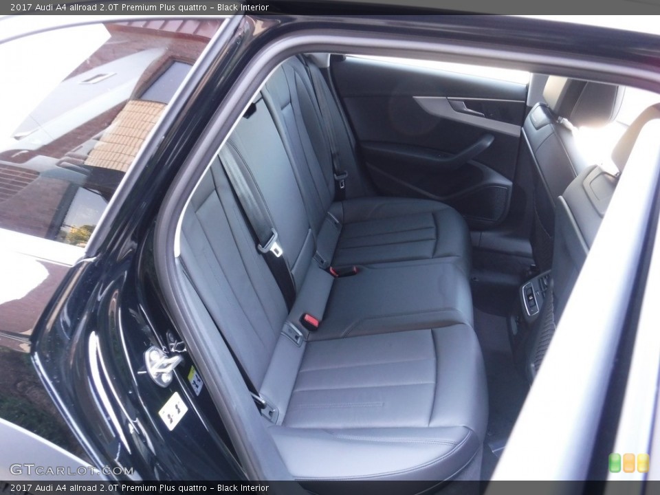 Black Interior Rear Seat for the 2017 Audi A4 allroad 2.0T Premium Plus quattro #115886412