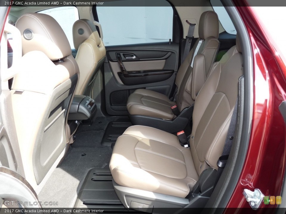 Dark Cashmere Interior Rear Seat for the 2017 GMC Acadia Limited AWD #115889098
