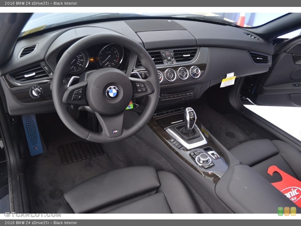 Black Interior Photo for the 2016 BMW Z4 sDrive35i #115897733