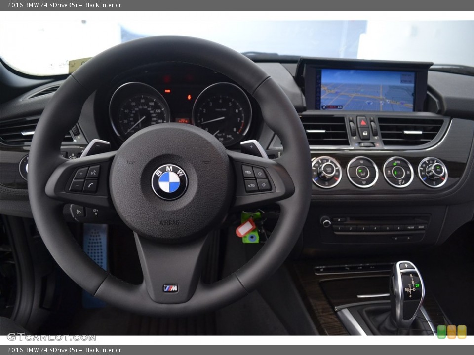 Black Interior Dashboard for the 2016 BMW Z4 sDrive35i #115897916
