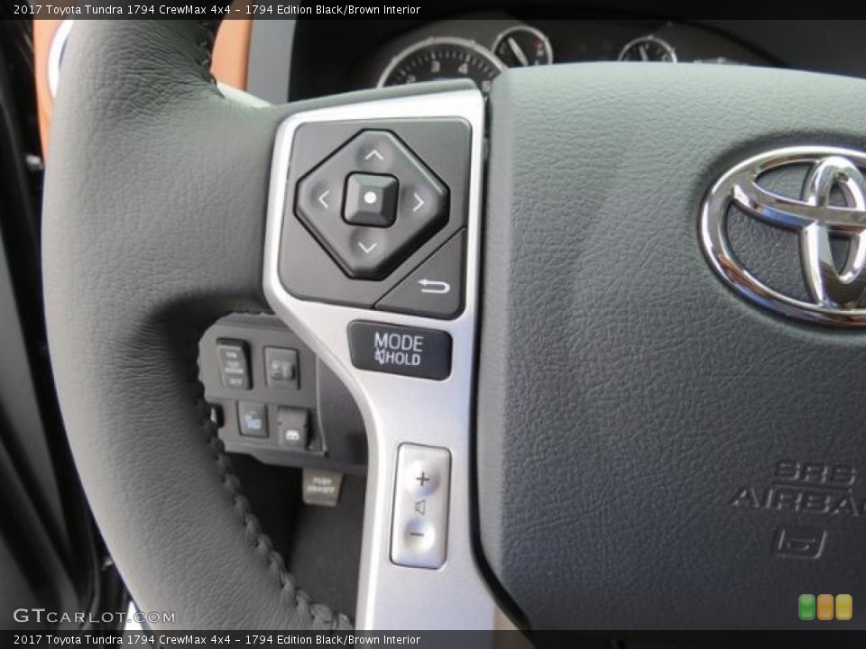 1794 Edition Black/Brown Interior Controls for the 2017 Toyota Tundra 1794 CrewMax 4x4 #115898237