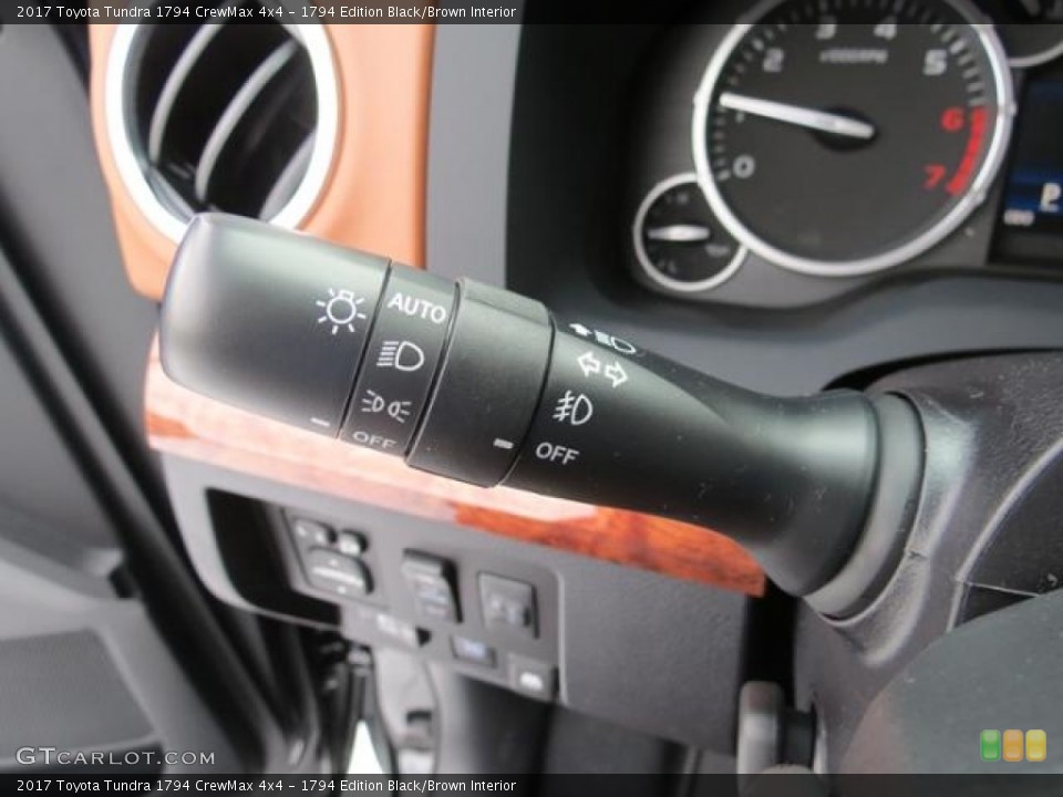 1794 Edition Black/Brown Interior Controls for the 2017 Toyota Tundra 1794 CrewMax 4x4 #115898294