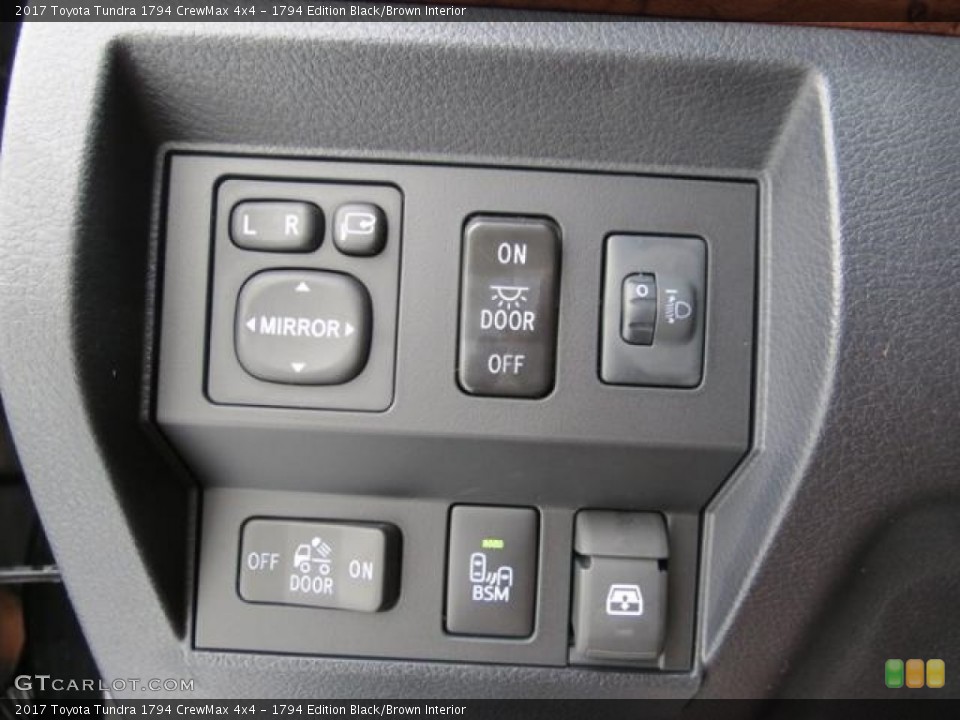 1794 Edition Black/Brown Interior Controls for the 2017 Toyota Tundra 1794 CrewMax 4x4 #115898420