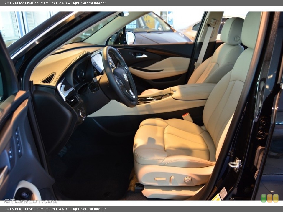 Light Neutral Interior Front Seat for the 2016 Buick Envision Premium II AWD #115898597