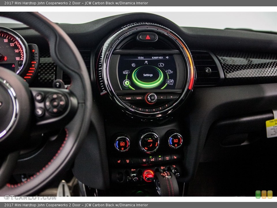 JCW Carbon Black w/Dinamica Interior Controls for the 2017 Mini Hardtop John Cooperworks 2 Door #115903367