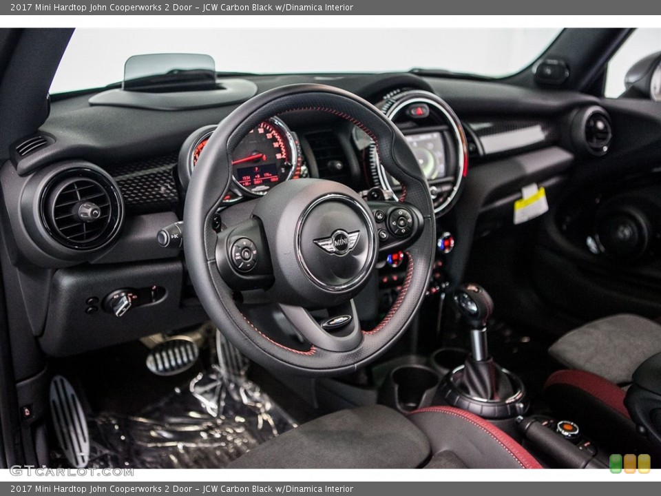 JCW Carbon Black w/Dinamica Interior Dashboard for the 2017 Mini Hardtop John Cooperworks 2 Door #115903391