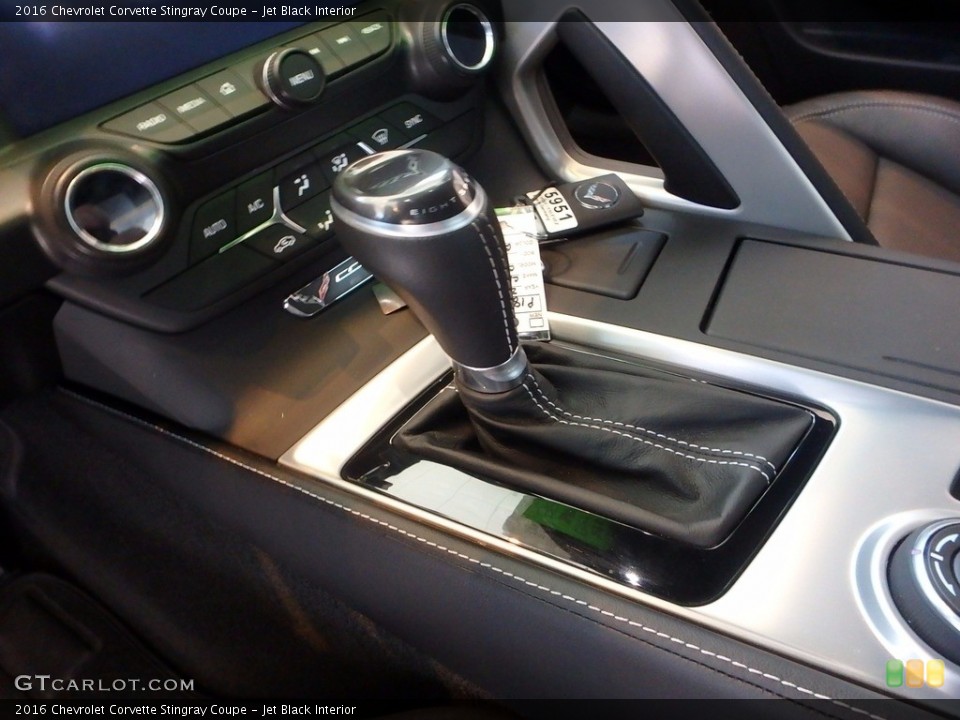 Jet Black Interior Transmission for the 2016 Chevrolet Corvette Stingray Coupe #115904453