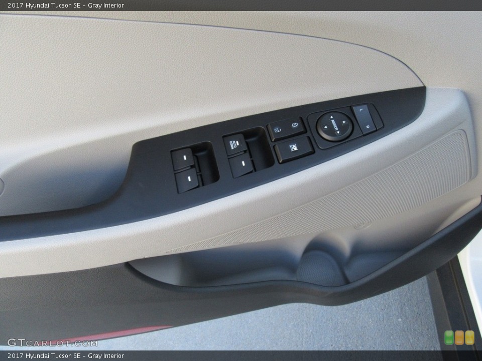 Gray Interior Controls for the 2017 Hyundai Tucson SE #115908503