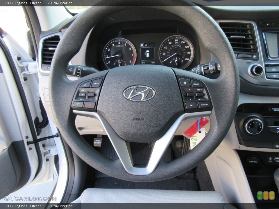 Gray Interior Steering Wheel for the 2017 Hyundai Tucson SE #115908755