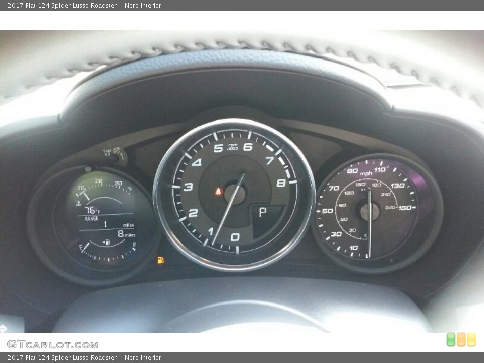 Nero Interior Gauges for the 2017 Fiat 124 Spider Lusso Roadster #115913873