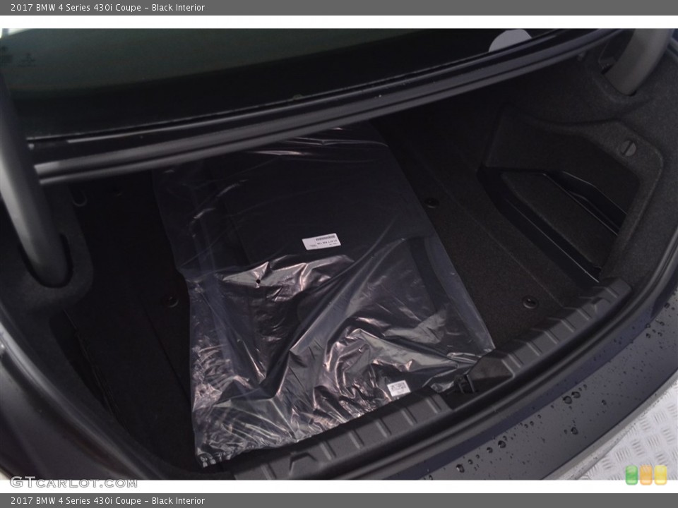 Black Interior Trunk for the 2017 BMW 4 Series 430i Coupe #115923338
